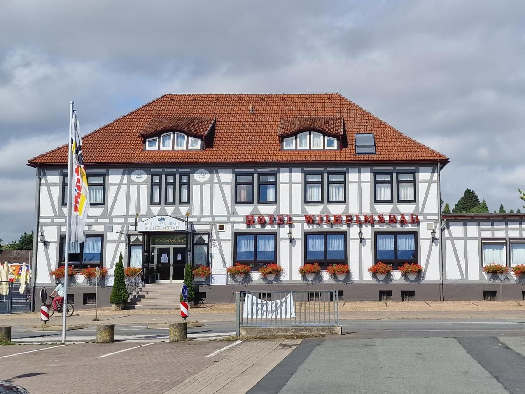 Hotel-Restaurant Wilhelmsbad Seesen Exterior foto